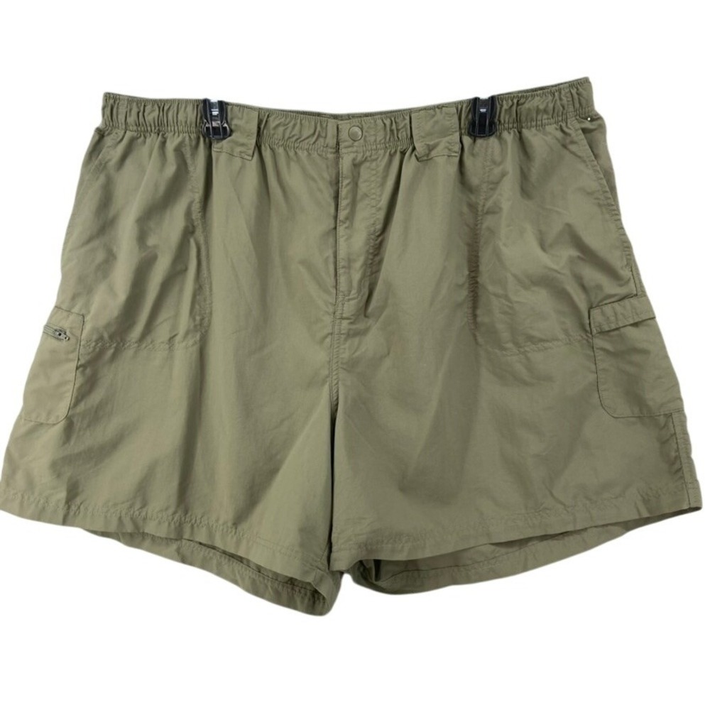 Columbia Shorts Women's 3X Cargo Nylon Elastic Waist‎ Hiking Active Outdoor
